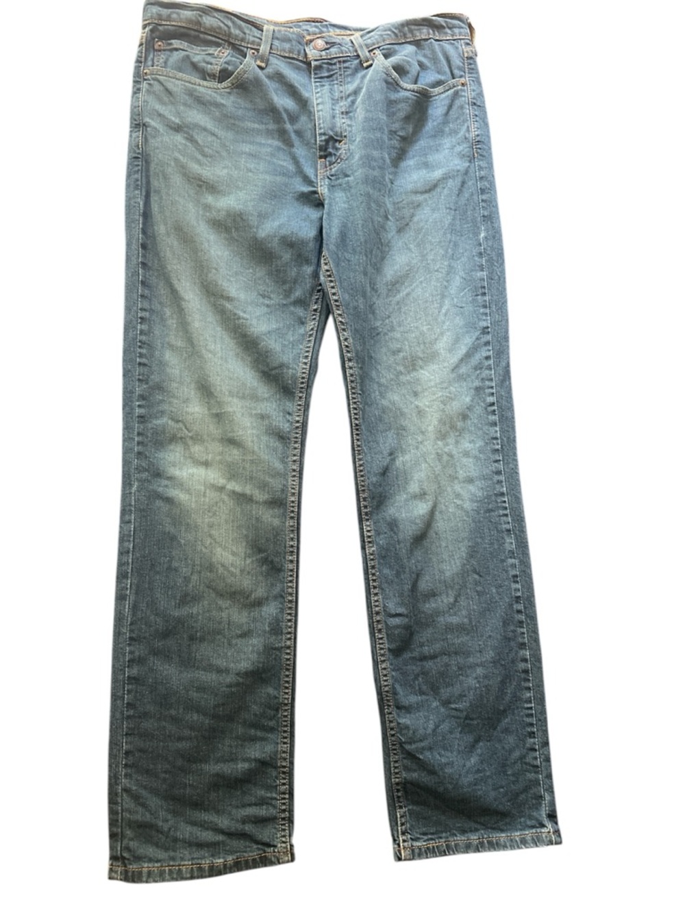 Levi's 514 Men's Faded Blue Straight Jeans